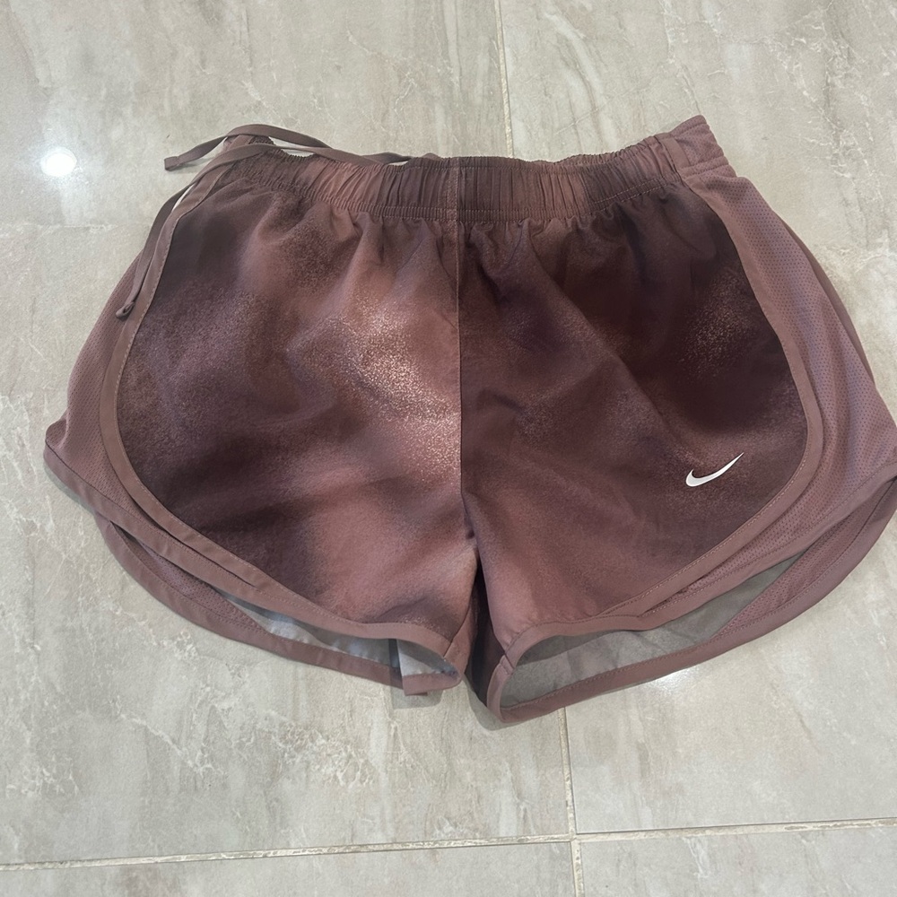 Nike Women's Athletic Shorts in Rich Brown